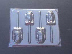 Star Wonders R2D2 Chocolate Candy Lollipop Mold Star Wars