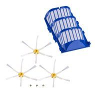 Neutop AeroVac Filter &amp; Side Brush Set for iRobot Roomba 600 Series 610 620 630 650 660, 3-pack