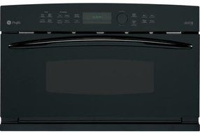 GE PSB1200NBB Profile Advantium 30" Black Electric Single Wall Oven - Convection