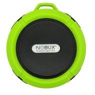 NOBUX SOUND-PUCK GREEN WIRELESS SPEAKER, WEATHER POOF IP65 + 3.3' Sync Charger Cable Micro USB + Dual usb wall... N2