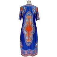 African Print Dress,Morecome Women Fashion Casual Loose Print Dress N5