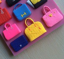 Anyana 3D Brand Bag Forma De Silicone Fondant Cake Tools Chocolate Mold Bakeware Coziha Cake Decorating Pastry...