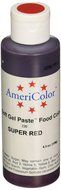 Americolor 133ml Liquid Gel Food Color, 4.5-Ounce, Super Red