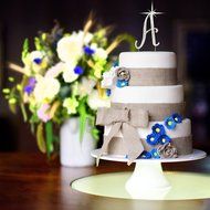 Letter L Rhinestone Crystal Cake Topper Silver, Numbers, Letters for Wedding, Birthday, Anniversary, Party. Shine... N26