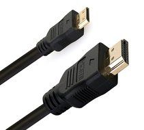 Yason High Speed-hdmi to Mini Hdmi Cable - 3d &amp; 4k Resolution Ready with Ethernet - 6 Feet/ 1.8 Meter N2