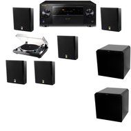 M&amp;K Sound MP150II Wall Speaker 5.2 Thorens TD-240-2 HRS12 Pioneer Elite SC-89