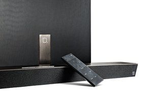 Definitive Technology W Studio Micro Ultra-Slim 3.1 Wireless Sound Bar &amp; Wi-Fi Music Streaming System N3