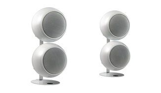 Orb Audio Mod2X QuickPack - Satellite Speakers and Desk Stand, Hand Antiqued Bronze N2