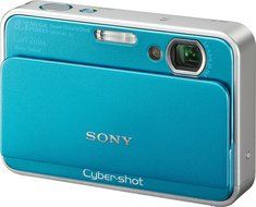 Sony Cybershot DSC-T2 8MP Digital Camera with 3x Optical Zoom (Black) N13