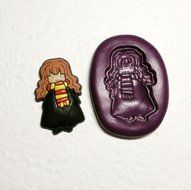 Harry Potter Chibi Silicone Molds (30mm) Fondant Chocolate Clay