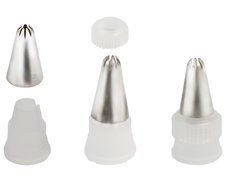 Piping Tips, MCIRCO Cake Decorating Supplies 57-piece Stainless Steel Cookies Cupcake Decorating Kits Frosting... N6