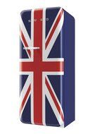 Smeg FAB28UUJR 9.22 cu. ft. 50&#039;s Style Refrigerator with Antibacterial Interior, Ice Compartment, Interior Light...