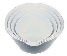 The Kitchen Queen 7 Piece Mixing Bowl, 1.5, 2, 3, and 5 Quarts and Spoon Set Dishwasher Safe, Durable, Ergonomic... N2