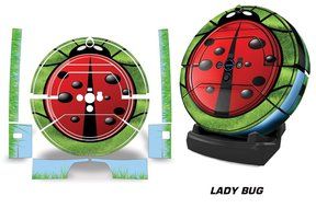 Skin Decal Wrap For iRobot Roomba Scooba 450 Vacuum Stickers Accessory Kit - Ladybug