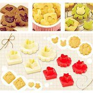 Y&amp;XL&amp;H 8pcs DIY Cookies mold baking tools 16 shapes N4