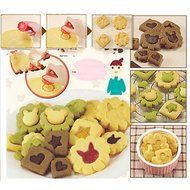 Y&amp;XL&amp;H 8pcs DIY Cookies mold baking tools 16 shapes N5