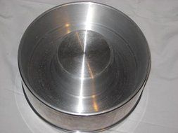 Vintage West Bend Aluminum Easy Out Cake Baking Pan Ring Mold N4