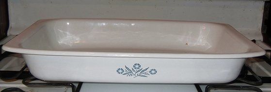 Corning Ware Cornflower Blue Large Roaster Lasagna Pan