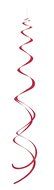 Plastic Hanging Swirl Decorations, 26&quot;, Light Blue, 8 Count N3