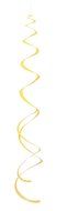 Plastic Hanging Swirl Decorations, 26&quot;, Light Blue, 8 Count N6
