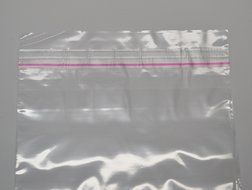 5 x 5 + 1&quot; BG + 1-1/2&quot; LIP Clear Plastic Cookie Bag - Self Seal (1,000 Bags)