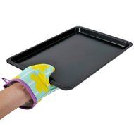Baking Sheet Tray,Kingstar Non-Stick Oven Tray Cookie Baking Sheets Bakeware Pan Aluminum Tray with Heat Resistant...