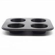 Wenwins 4 Cup Muffin Pans-baking cups-Non Stick Bakeware for Muffins
