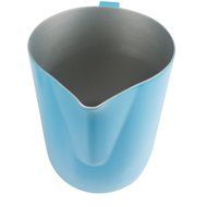 MING 600ML Non-stick Stainless Steel Latte Espresso Cappuccino Milk Jug Frothing Pitcher - Black N8
