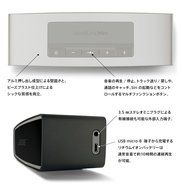 Bose Bluetooth speaker SoundLink Mini II portable / wireless-enabled carbon SLinkMini II CBN genuine national N8