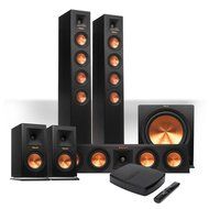 Klipsch Reference Premiere HD Wireless 5.1 Floorstanding and Monitor System with 10" Subwoofer