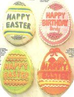 Wilton Easter Egg/Happy Easter Egg Cake Pan (502-3495, 1983) N2