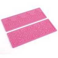 Anyana Silicone Crown Royal Lace Mat Embosser Cake Decorating Tool Sugar Fondant Mould