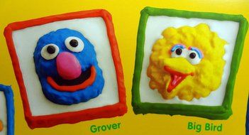 Williams-Sonoma 123 SESAME STREET PULL-APART Block Cake Pan with COOKIE MONSTER, GROVER, BIG BIRD, BERT, ERNIE... N5