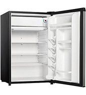 4.4cuft Spotless Steel Compact Refrigerator Home Kitchen