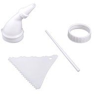 Carlie 100 Pieces DIY Cake Decoration Kit Eco-friendly Mold Cookie Biscuit Cupcake Decorating Kit With Box Packing