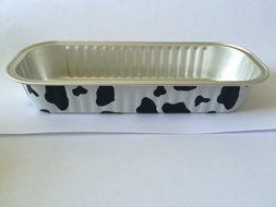 KEISEN 6 3/5&quot;*2 3/5&quot; Disposable Aluminum Foil Cups 200ml for Muffin Cupcake Baking Bake Utility Ramekin Cup 24... N3