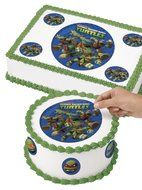 Wilton 710-7746 TMNT Edible Images Cake Decorating Kit, Multicolor N3