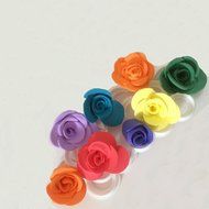 Cake Decorating Gumpaste Flowers Austin Rose Cutter Set Fondant Decor Kit Sugarcraft Modelling Tools for Cake... N12