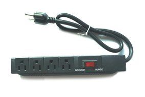 4-Outlets 24 Inch (60 CM) Long Surge-Protected Relocatable Power Tap (FLT4S3-L) N3