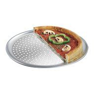American Metalcraft PTP16 Wide Rim Aluminum 16" Perf. Pizza Pan