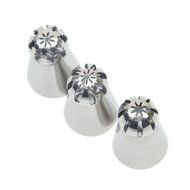 Naturebelle Sphere Ball Russian Stainless Steel Piping Nozzles Tips Icing Buttercream Flowers Tools DIY Baking...