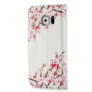 S6 Edge Case,Samsung Galaxy S6 Edge Case - Wallet Folio Flip Premuim PU Leather Case Colorful Print Design with... N8