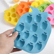 GOOTRADES Pineapple Ice Cube Chocolate Soap Tray Mold Silicone Party Maker N6