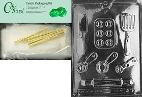 Cybrtrayd J079 Baking Set Jobs Chocolate Candy Mold