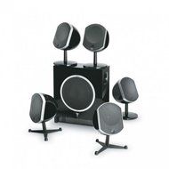 Focal - 5.1 Bird and Sub Air - 5.1 Home Theater Package - Black