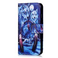 iPhone 7 Case (4.7 inch) - Wallet Folio Flip Premuim PU Leather Case Colorful Print Design with Stand Magnetic... N48