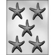 3 Pack- Starfish Chocolate Mold