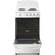 Danby DER200W 20-Inch Wide Electric Range with Coil Element Cooktop and 2.4 Cubic Feet Oven, White
