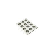 Focus Foodservice 905045 Aluminized Steel 12-Cup Cupcake Pan