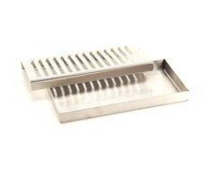 Wilbur Curtis Metal Drip Tray, 8&rdquo; - Stainless Steel Food Service and Restaurant Drip Tray - DT-08 (Each)
